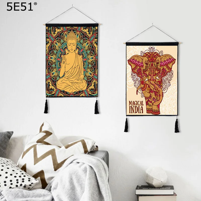 Тайская вешается на стену декоративный холст домашний фон Настенная подвесная