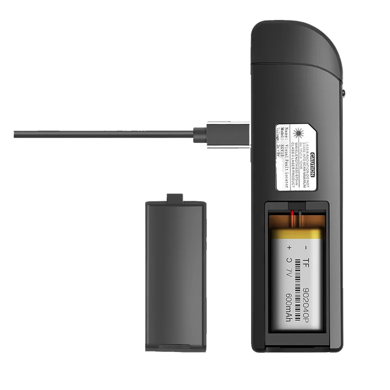 Миниатюрный волоконно оптический тестовый локатор неисправностей с зарядкой 20