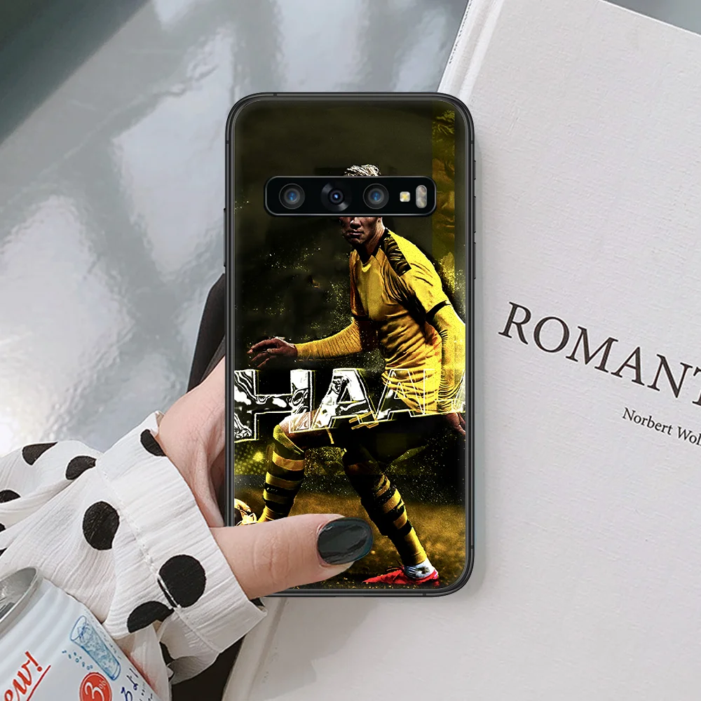 

Erling Haaland Soccer Football 17 Phone case For Samsung Galaxy Note S 8 9 10 20 Plus E Lite Ultra black black cell cover