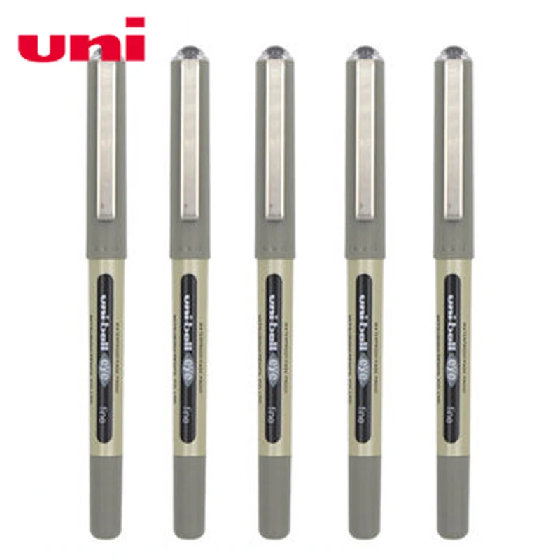 

6Pcs UNI Straight Liquid Rollerball Pen UB-157 Large-capacity Signature Pen 0.7MM Student Stationery for Smooth Writing