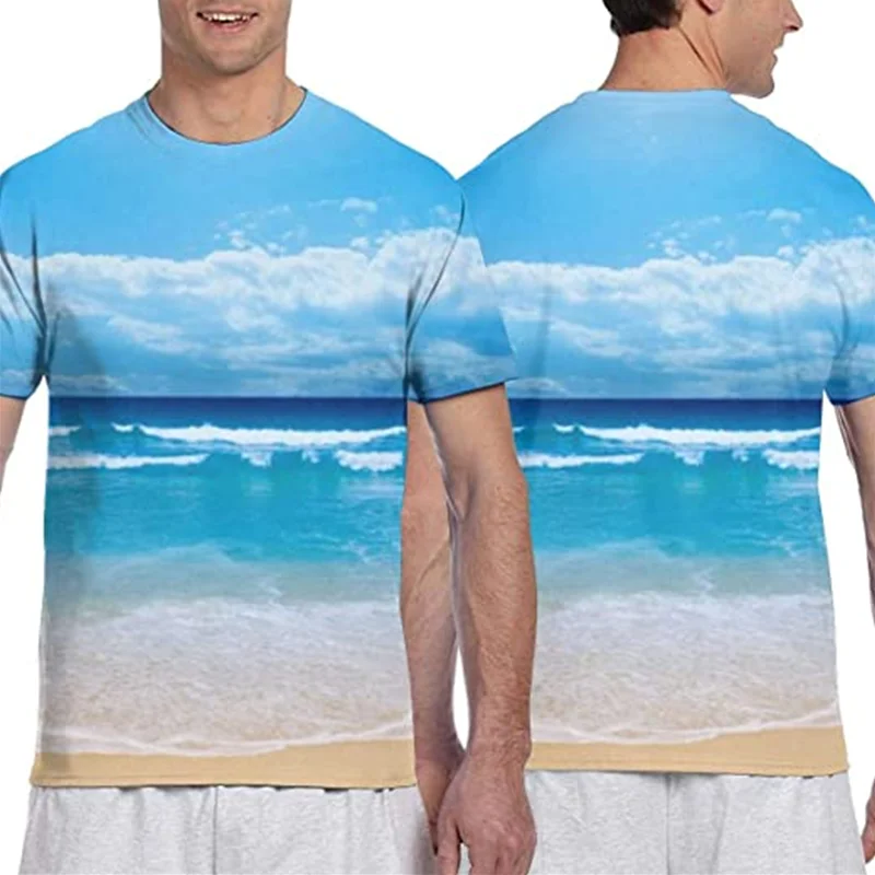 

Mens Unique 3D Double-Sided Stylish T Shirt retro t shirt harajuku