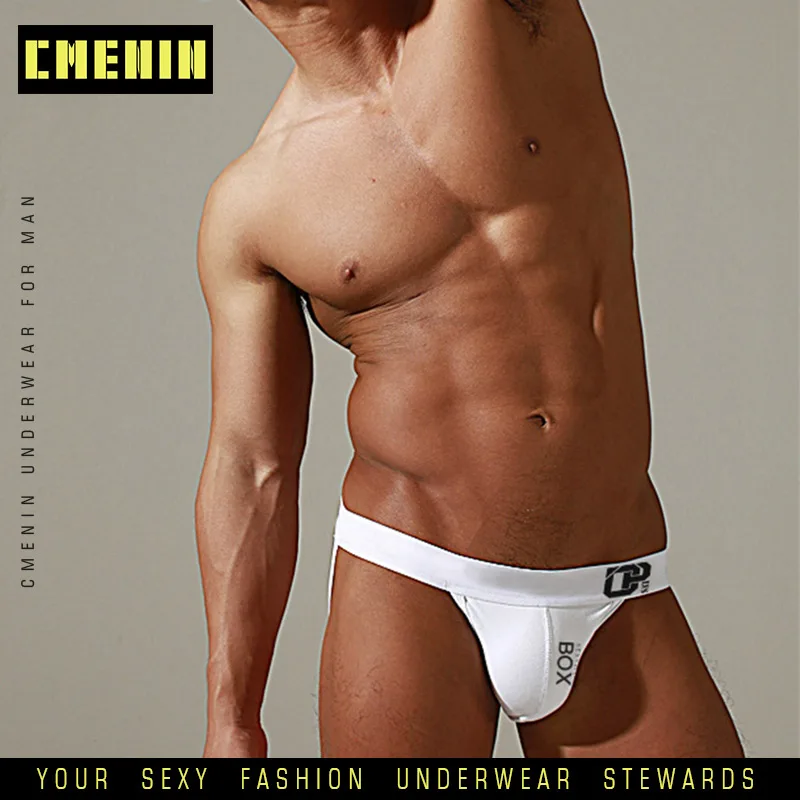 Модное гей мужское сексуальное нижнее белье стринги мужские Бандаж с логотипом