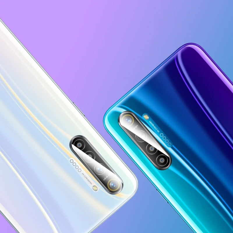 3 шт. для OPPO Realme 5 Pro X2 Q XT объектив камеры закаленное стекло K5 Задняя крышка