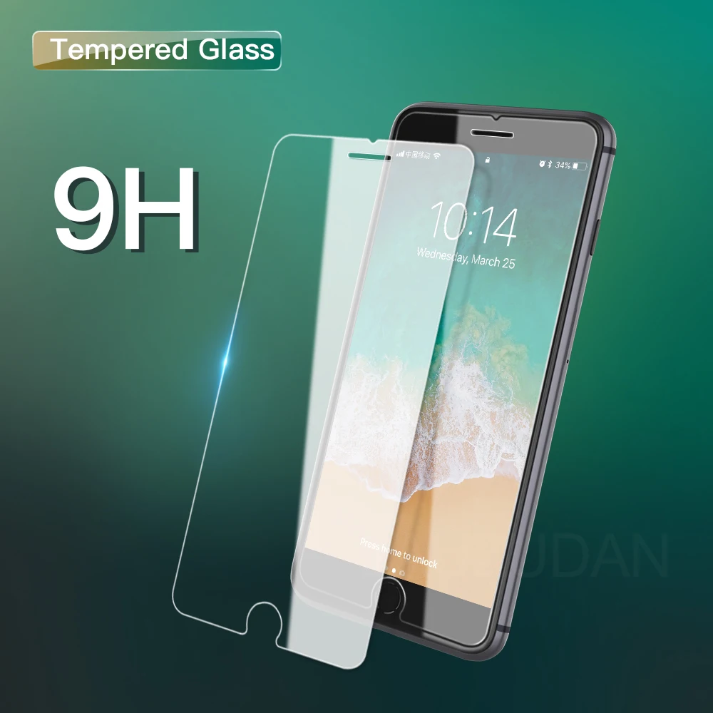 Защитное стекло на iPhone X XS 11 Pro Max XR 7 8 6s Plus 5s SE 2020 защита экрана закаленное для iphone