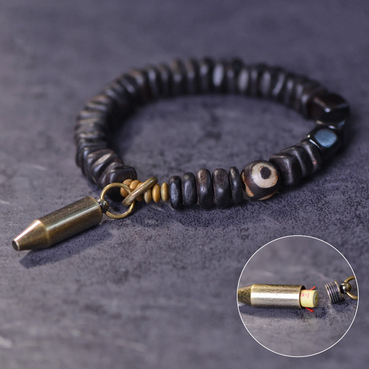 

BOEYCJR браслет с бусинами из сандалового дерева, браслеты и браслеты, Винтажные Украшения ручной работы, энергетический браслет для мужчин и ж...