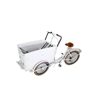3 wheels pedal or electric street heavy duty cargo bike for food deliver