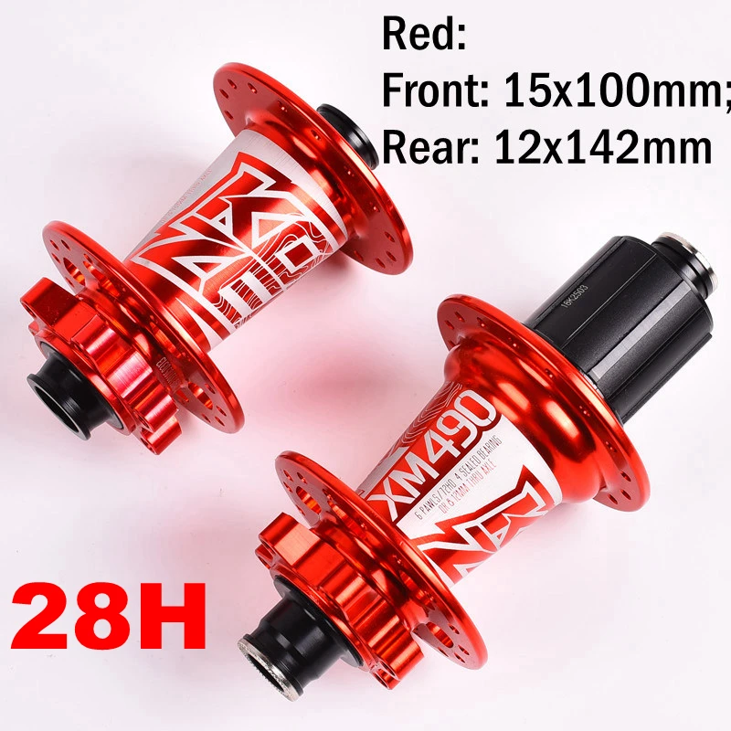 Koozer втулки MTB XM490 дисковый тормоз подшипник для горного велосипеда 10*135 мм 12*142