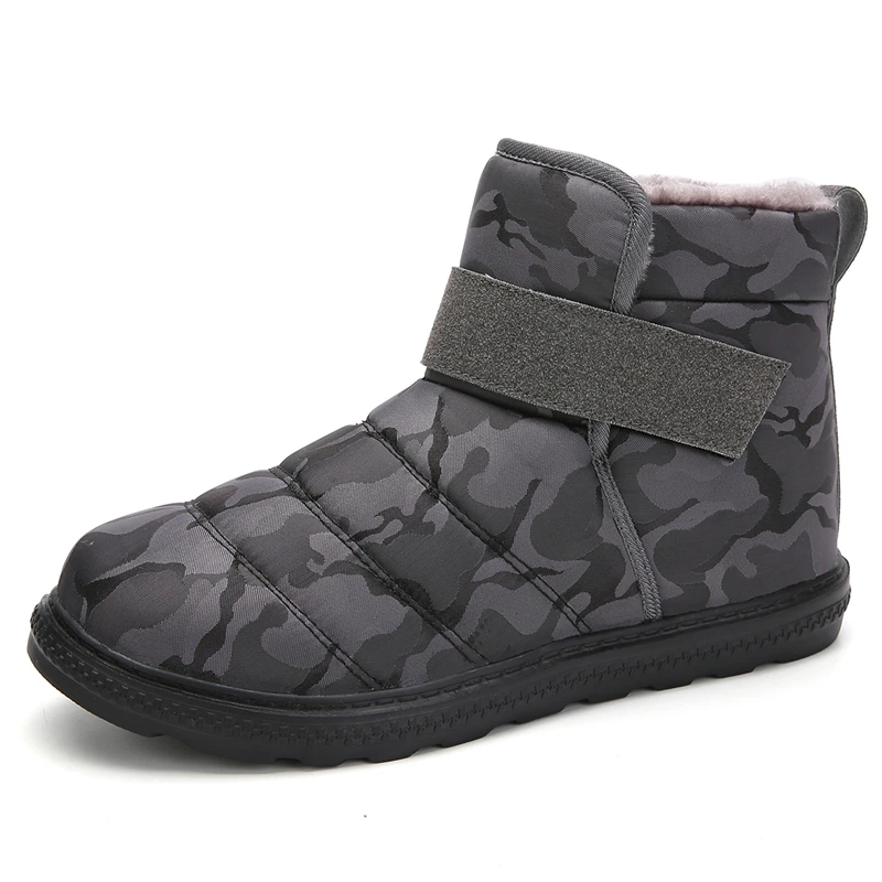 Unisex Winter Warm Sneakers Men Women High Top Couples Sport Snow Boots Comfortable Outdoors Cotton Plush with Fur Running Shoe | Спорт и