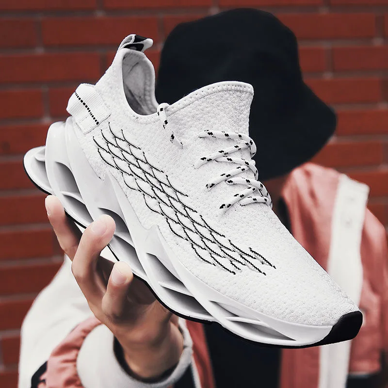 

Blade men's shoes 2021 new fall men's casual sports shoes mesh breathable warrior running shoes men's fashion shoes