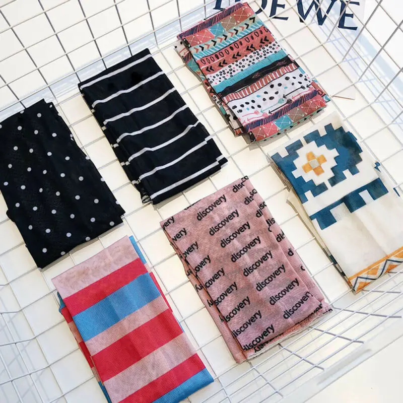 Новинка 2 пары охлаждающая Спортивная грелка для рук полосатый принт женские