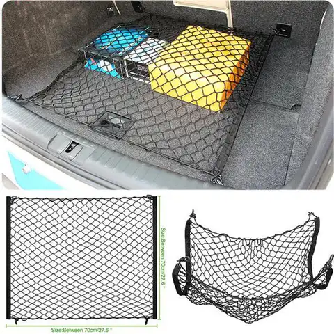 Органайзер для груза Toyota Prius 30 XW30 ZVW30 ZVW35 2010-2015, сетка для багажника автомобиля, автомобильные аксессуары, багажник, органайзер для хранения а...