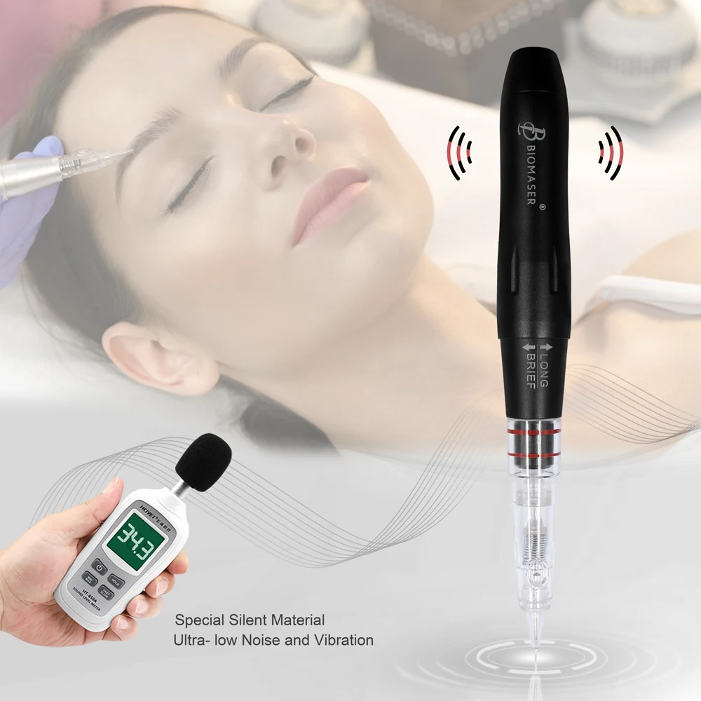 Рождественский подарок BIOMASER машинка для перманентного макияжа татуажа бровей