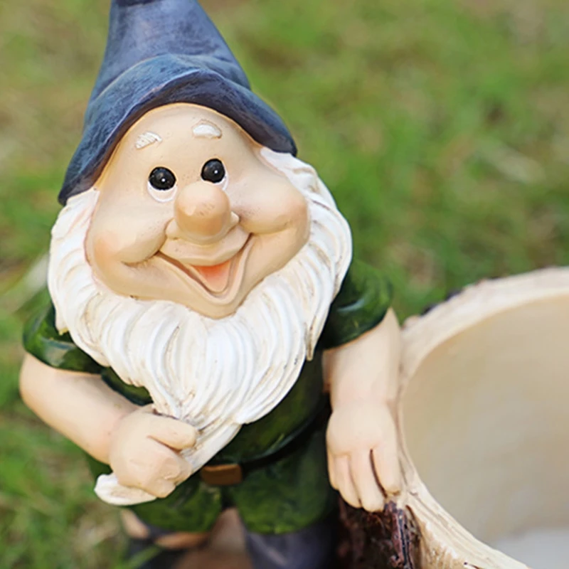 

Fairy Garden Gnomes Planter Pot Fairies Figurines Accessories for Outdoor or House Decor Fairy Garden Supplies