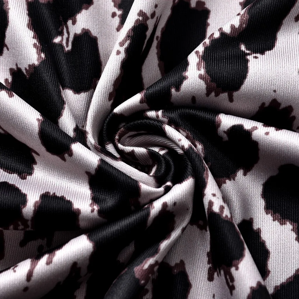 Женская блузка с длинным рукавом и цветочным принтом Повседневная Свободная