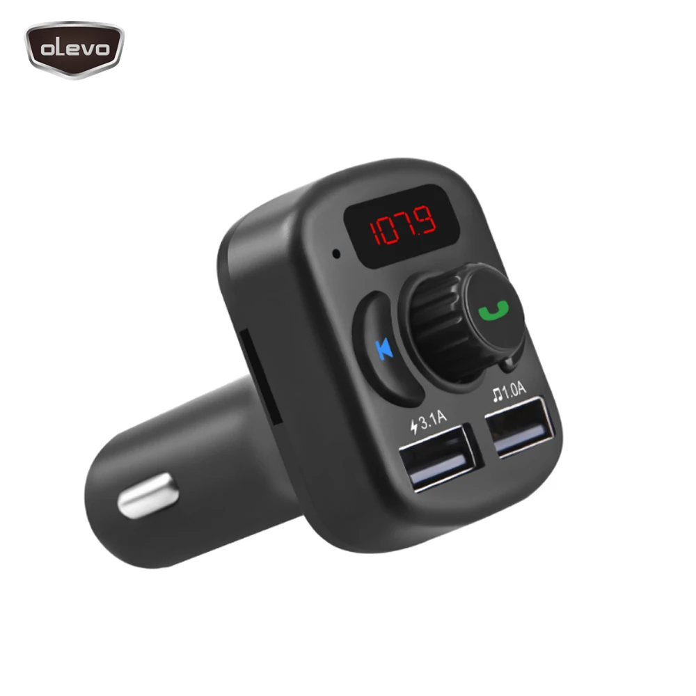 FM модулятор беспроводной MP3 плеер с двумя USB портами 12 В|MP3-плеер для авто| |