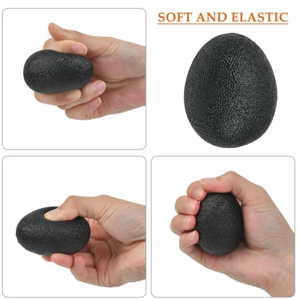 

6Pcs The Hand Trainer Hand Grip Finger Strengthener Workout Kit Muscle Recovery Hand Gripper Exerciser And Stress Relief Ball