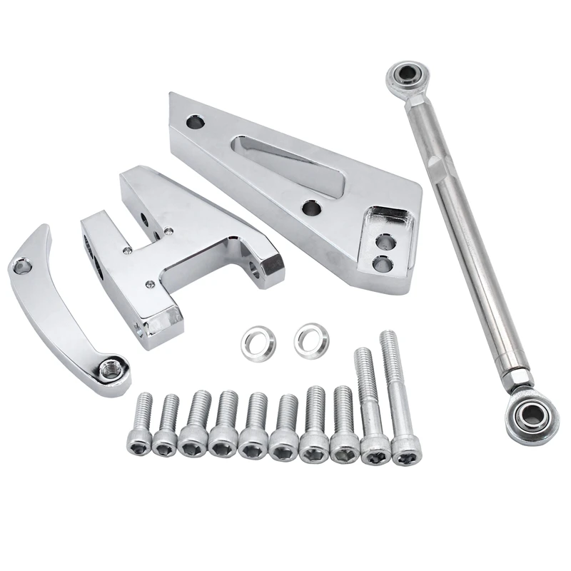 

for Chevy SBC 350 Short Water Pump Lwp Aluminum Alternator Bracket Kit Polished Professional Car Accessories