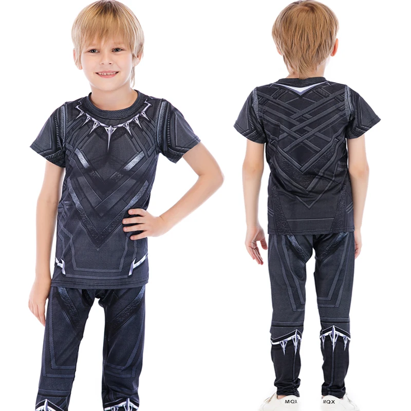 Детский набор одежды для занятий боксом MMA из двух предметов компрессионные