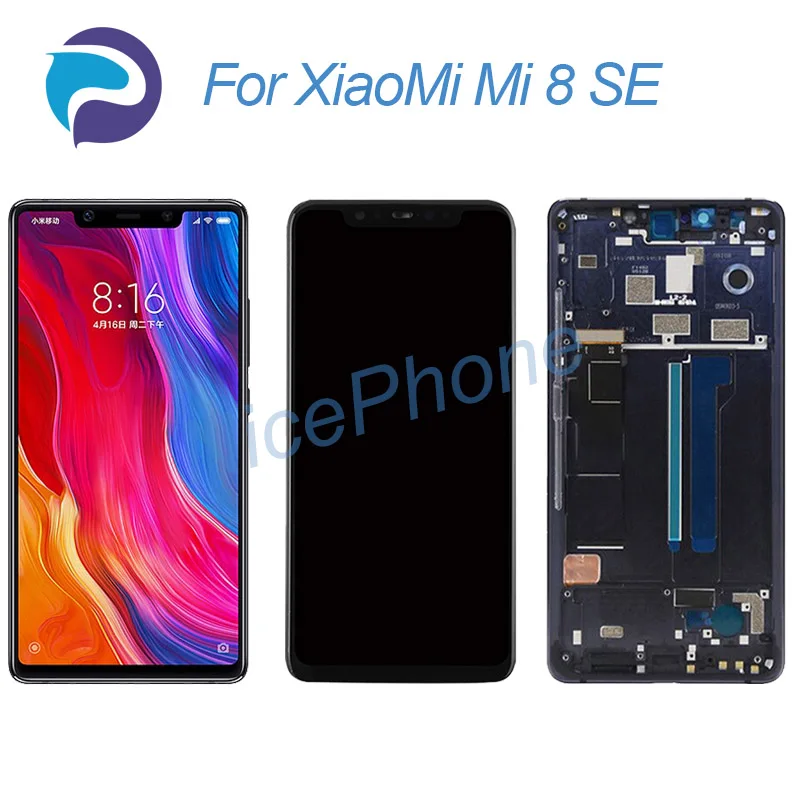 

AMOLED для XiaoMi Mi 8 SE ЖК-экран + сенсорный дигитайзер дисплей 2244*1080 Для XiaoMi Mi 8se ЖК-экран