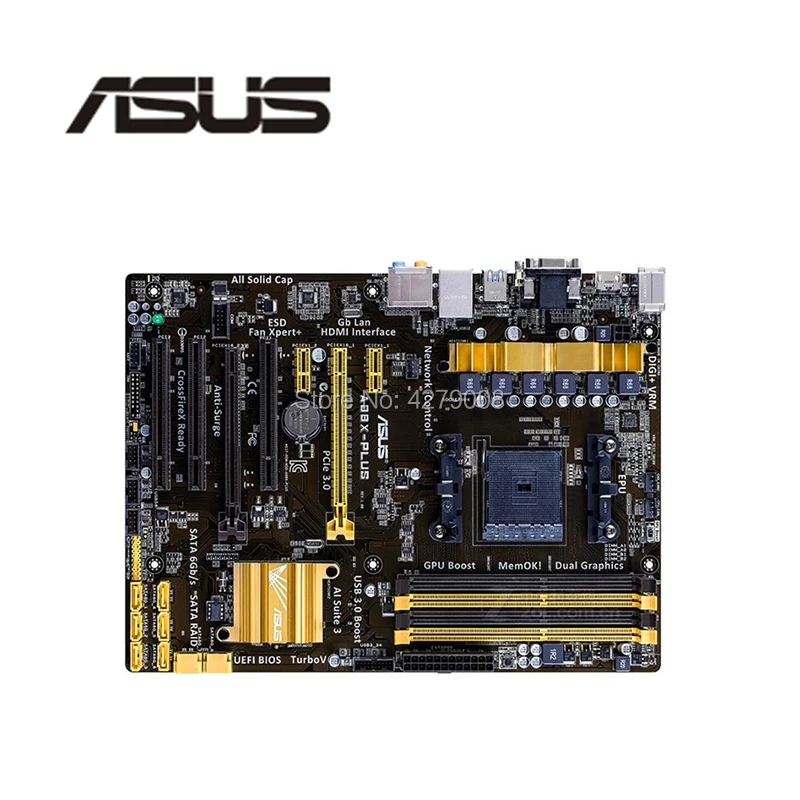 Разъем FM2/FM2 + USB3.0 SATA3.0 для ASUS A88X PLUS оригинальный б/у настольный компьютер AMD