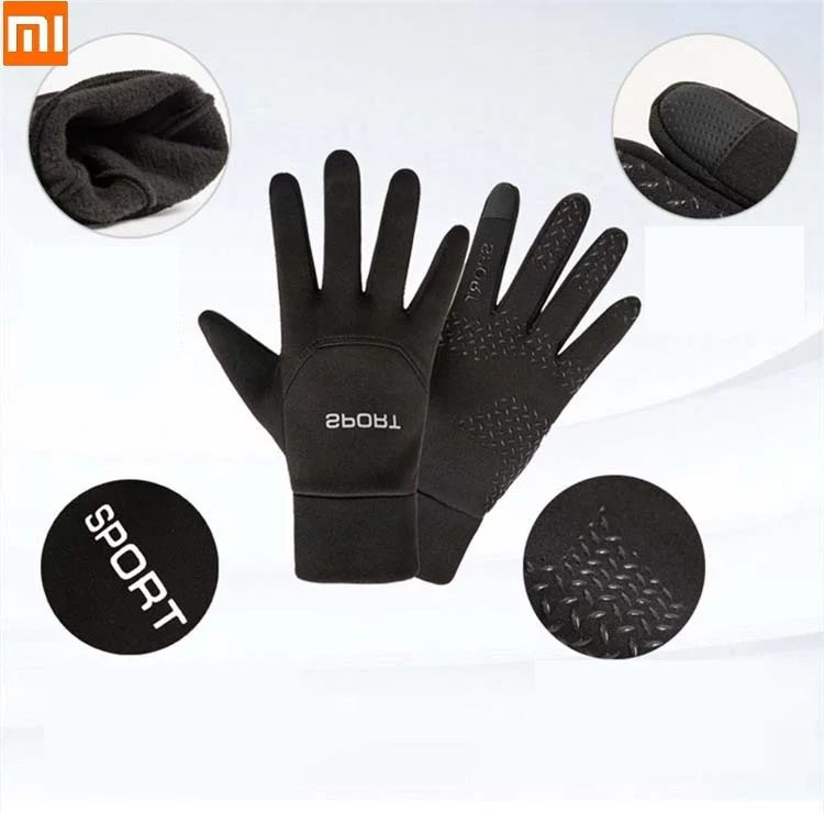 Youpin зимние теплые водонепроницаемые ветрозащитные бархатные утолщенные