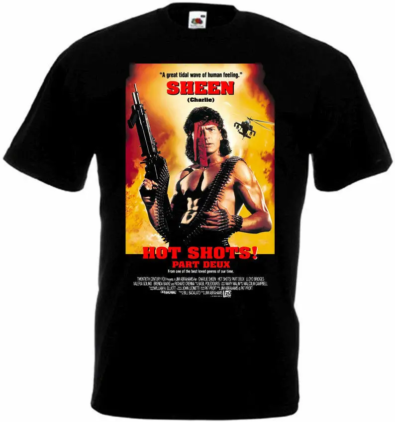 Горячие Снимки 2 Ver.1 постер фильма футболка черный все размеры|Мужские футболки| |