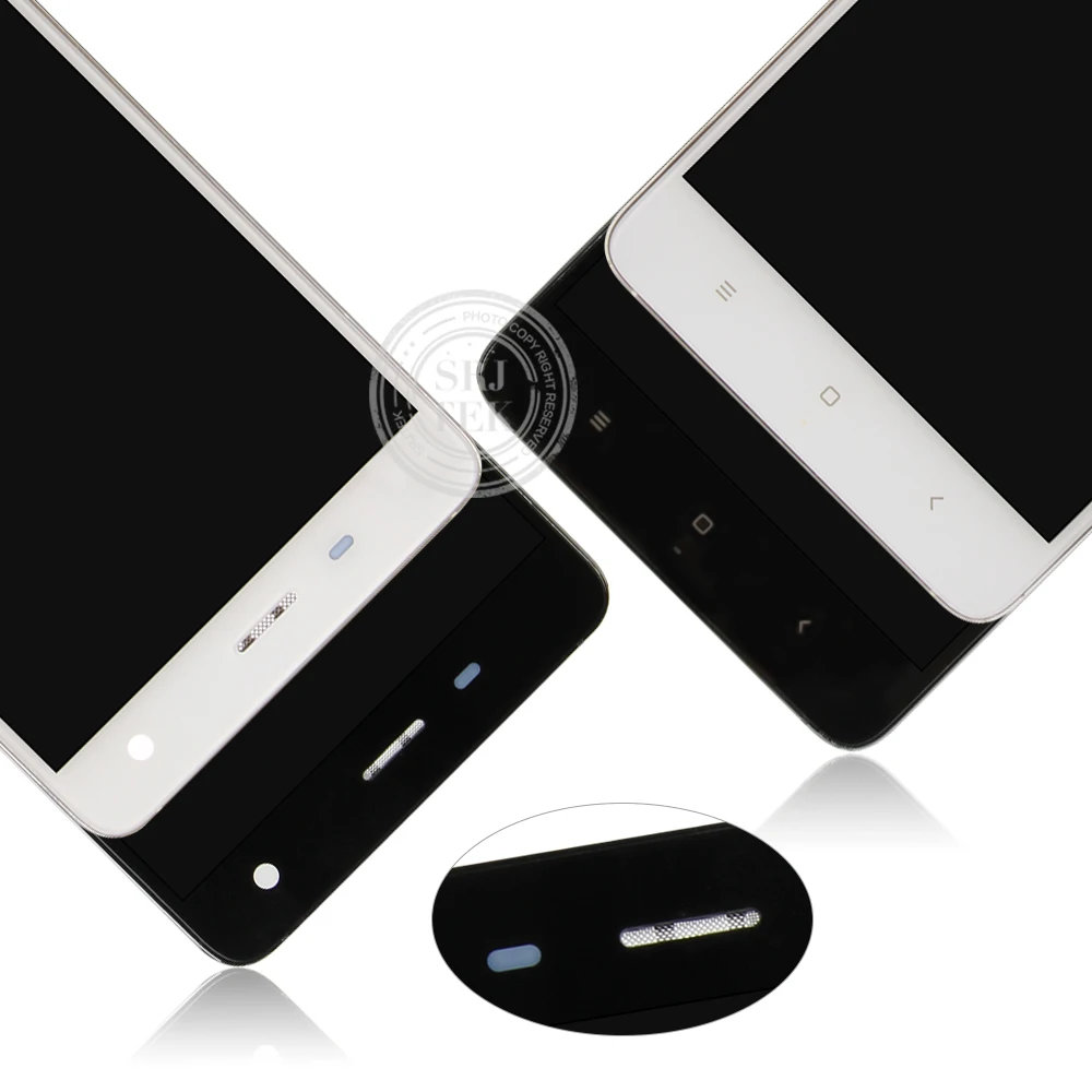 ЖК-дисплей для XiaoMi Mi4 сменный дигитайзер с рамкой в сборе без битых пикселей 5 0