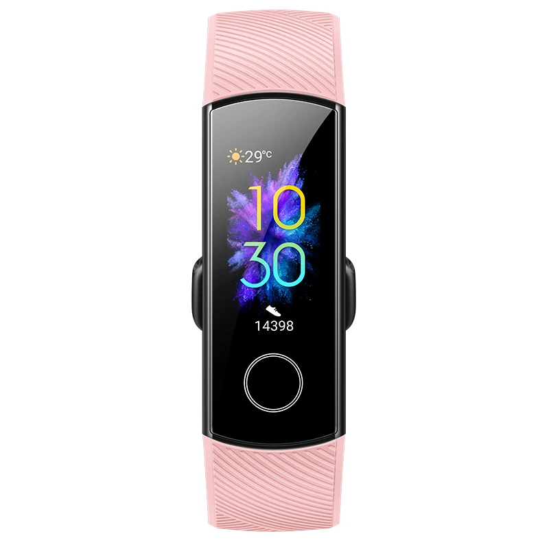 Оригинальный Смарт браслет Huawei Honor Band 5 0 95 дюйма смарт трекер для плавания