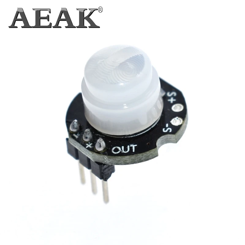 AEAK Мини датчик движения модуль детектора SR602 пироэлектрический инфракрасный PIR