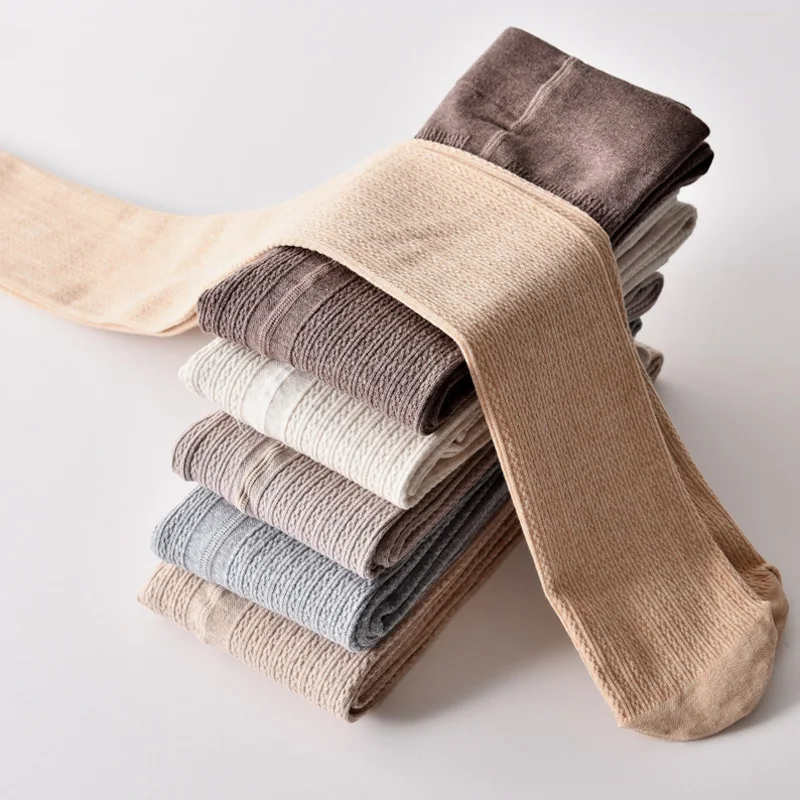 Осенне-зимние теплые колготки с высокой эластичной талией кашемировые толстые