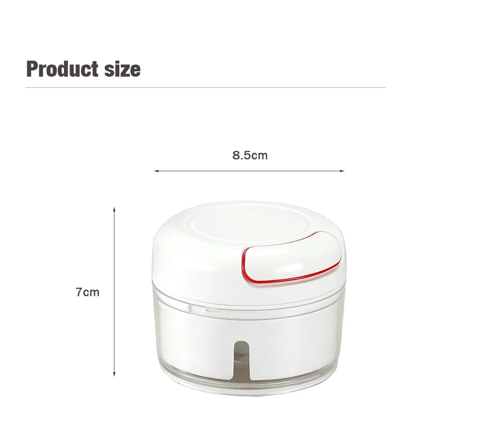 Измельчитель пищи Pull String высокоскоростной измельчитель овощей ручная мясорубка