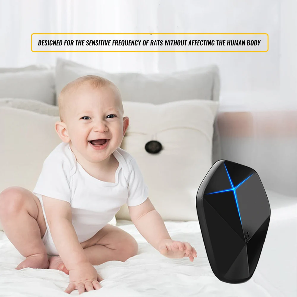 220 В отпугиватель мышей Электронный ультразвуковой электронный крысиный мышонок