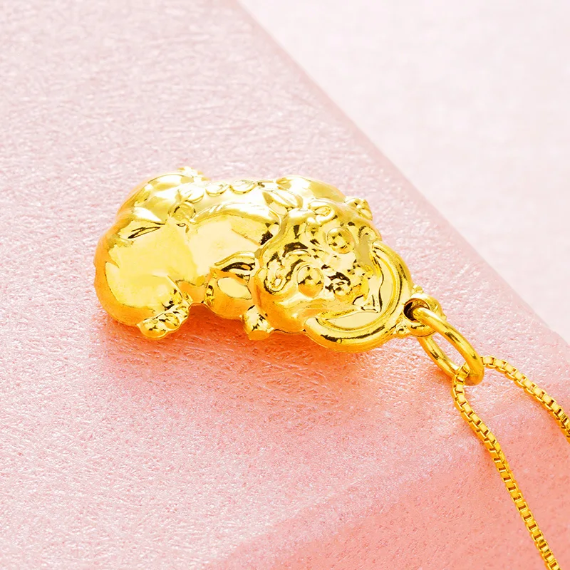 OMHXFC Wholesale European Fashion Woman Man Unisex Party Birthday Wedding Gift Vintage Toad 18KT Real Gold Charm Pendant PN27 | Украшения и