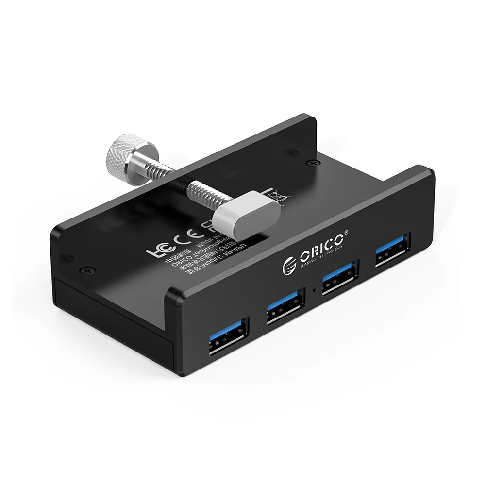 

USB 3,0 концентратор с зарядным кабелем, мульти-порты, Настольный зажим, USB-разветвитель, адаптер для ПК, компьютерные аксессуары с кабелем для ...