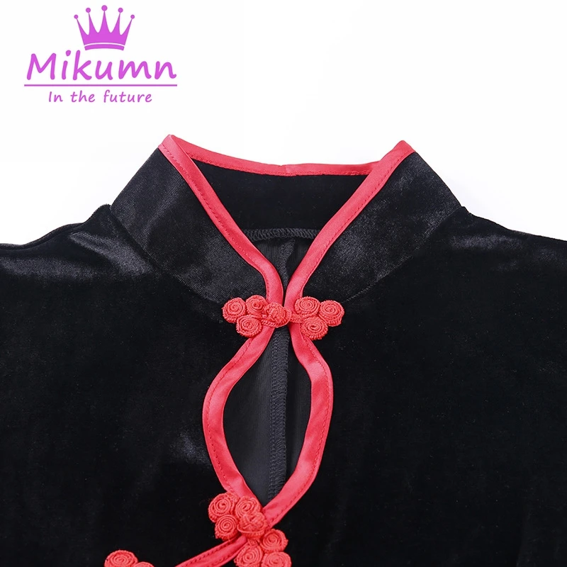 Харадзюку, винтажный китайский стиль, сексуальное, раздельное, длинное, чонсам, Vestidos, для женщин, готический дракон, вышивка, тонкое, черное, макси платье