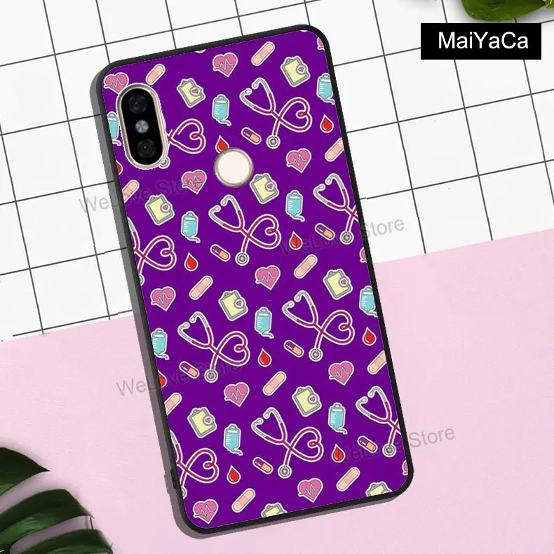 Чехол медицинский для Xiaomi Redmi Note 11 10 9 8 Pro 10S 9A 9T Mi Lite 11T POCO X3 GT M3 M4 F3 | Мобильные