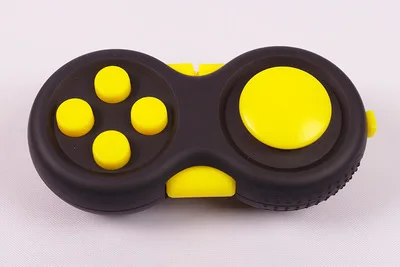Цвет: желтый Декомпрессионная Игрушка антистресс сенсорные игрушки аутизм палец ABS тревога стресс детская забавная игрушка лучший подарок - Цвет: Цвет: желтый