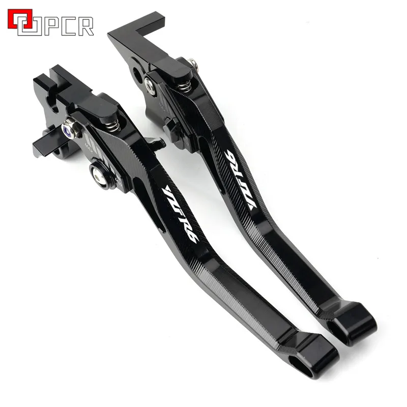 Аксессуары для мотоциклов YAMAHA YZF R6 YZF-R6 YZFR6 2005-2011 2012 2013 2014 2015 2016 Регулируемые рычаги