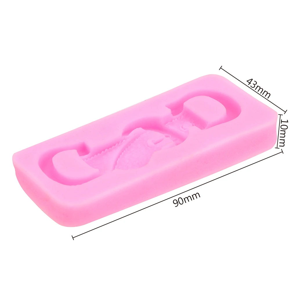 HILIFE пряжки ремня формы шоколада прессформы смолы глины силиконовая форма для