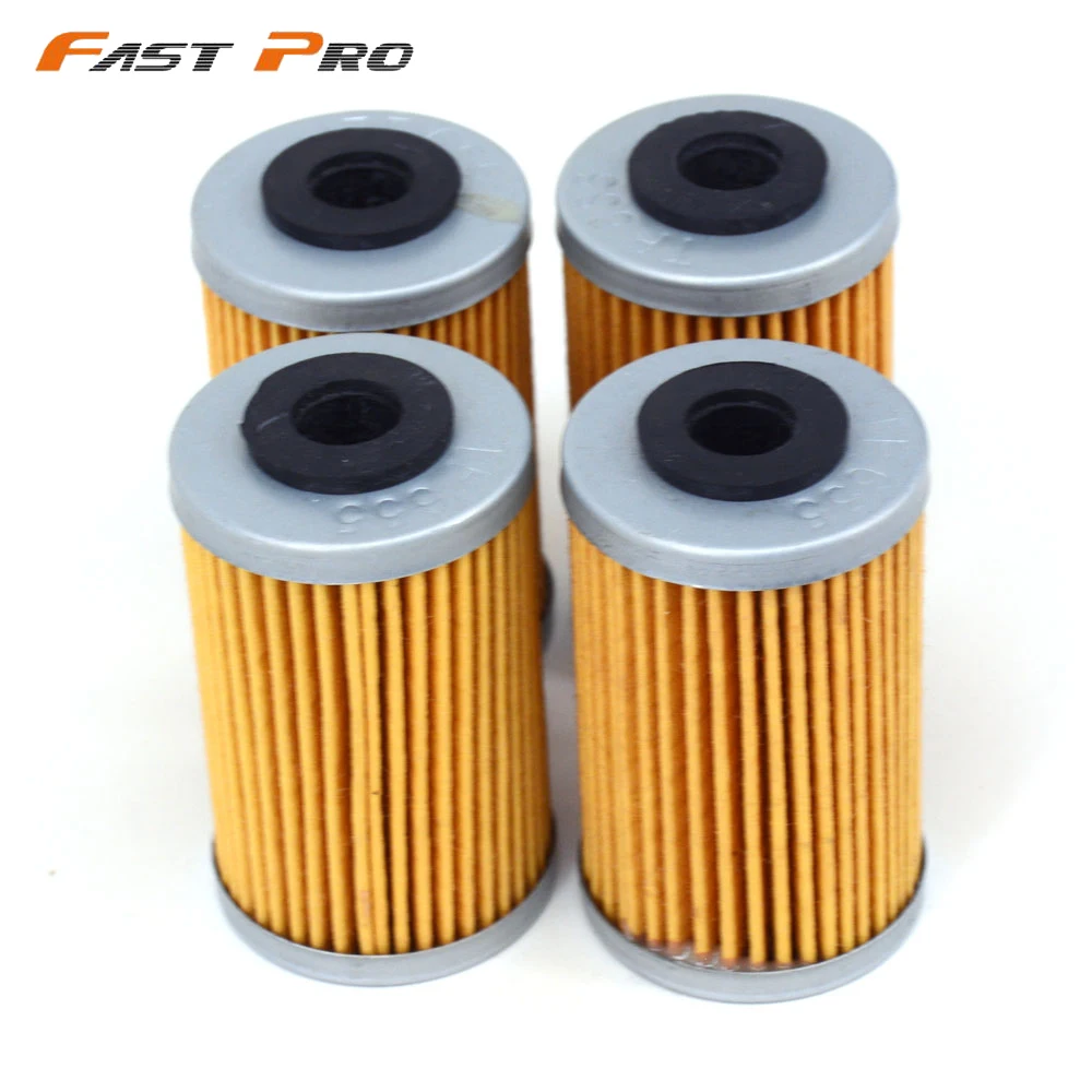 Масляный фильтр для KTM XC450 XC525 ATV 250 400 450 520 525 540 560 625 660 690 EXC SX MXC XCW SMR XC SXS 4 шт. |
