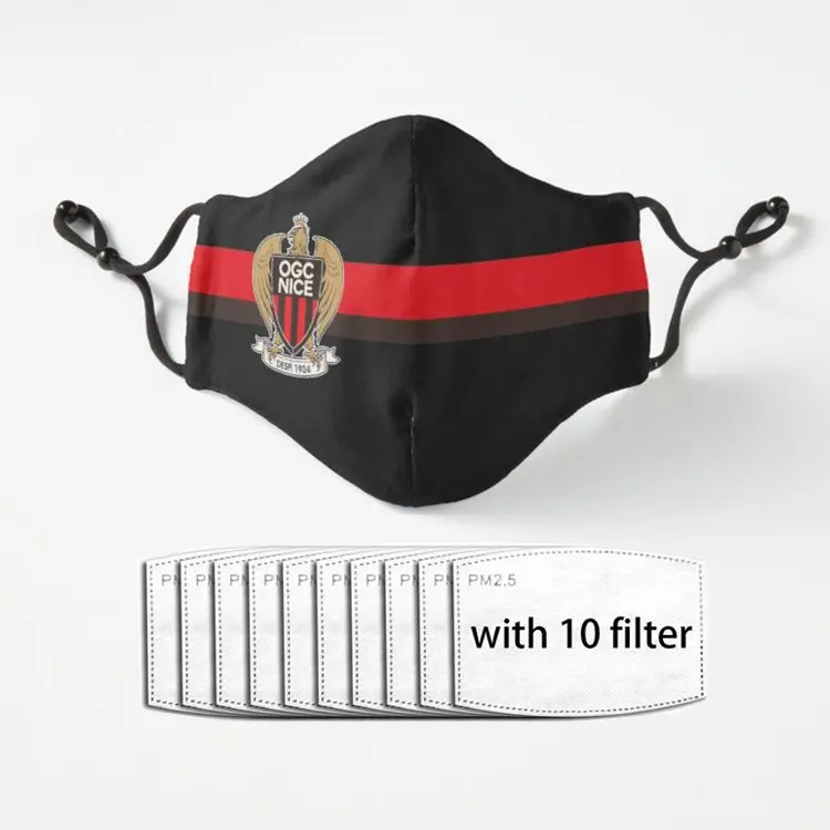 

OGC NICE Stripe Black Luxury Mask Harajuku Boys/girls Pm2.5 Filter Dust Mask Poster Female/male