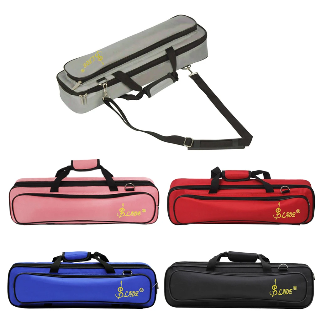 Портативный Оксфордский тканевый флейта сумка для хранения Органайзер