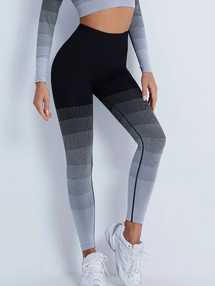 Fitness Seamless Sport Leggings Women Gym Yoga Pants Print High Elastic Quick Dry Leggings Workout Joggings Leggings Femme