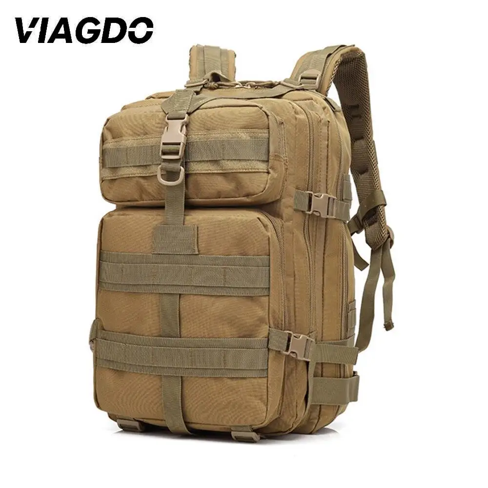 

45L Tactical Military Backpack Army Men Large Waterproof Outdoor Sport Hiking Camping Hunting 3D Backpack Bags