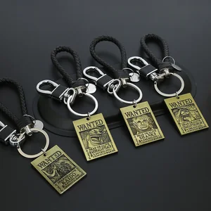 Металлический брелок с кулоном из аниме Ван-ПИС, подвески Шарлотта линлина, Маршалл о черной бороде  д  учить брелоки для косплея, ювелирные изделия в подарок