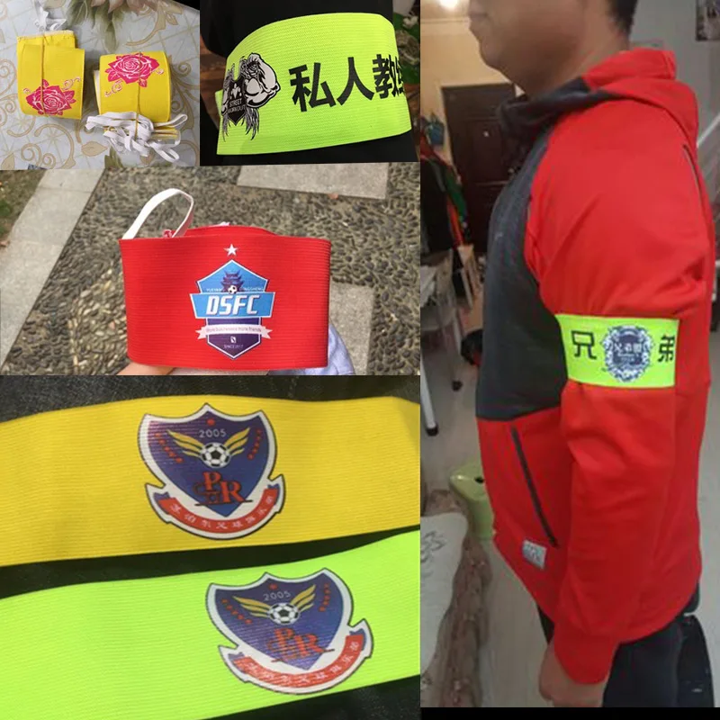 5 шт. DIY чехол для телефона на руку с нескользящий пояс Футбол капитана по