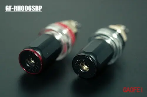 

4pcs GAOFEI rhodium-plated/copper-plated terminals