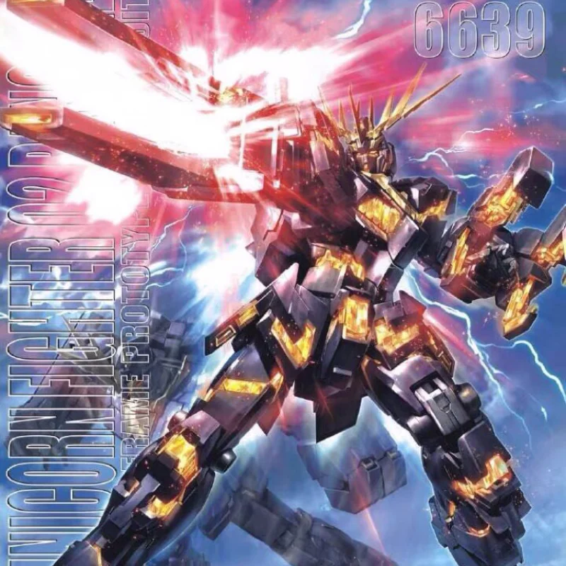 

Anime Peripheral Gundam Taipan Mg6639 Funeral Banshee No. 2 Machine 1/100 Assembled Model Decoration Toy Christmas Birthday Gift