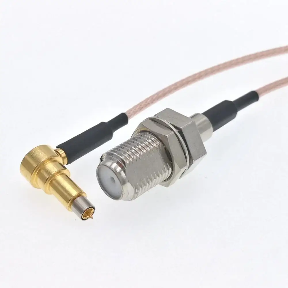 MS-156 MS156 Pyhteyl штекер для F гнездо тестовый зонд RG178 и RG316 кабель провода 20 см