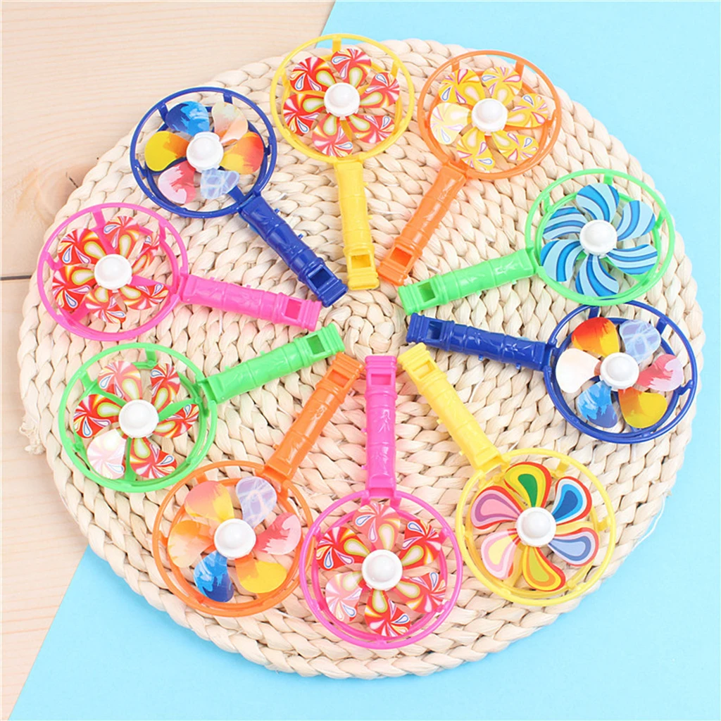 

Классический пластиковый свисток, ветряная мельница для вечеринки в честь Дня Рождения, возвращение в детство, 5 шт.